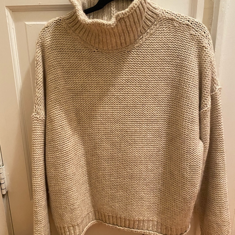 Anthropologie Lottie Textured Sweater